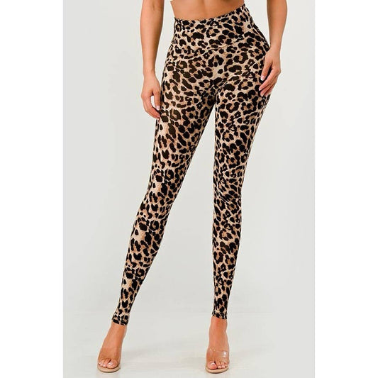 High Waist Leopard Leggings