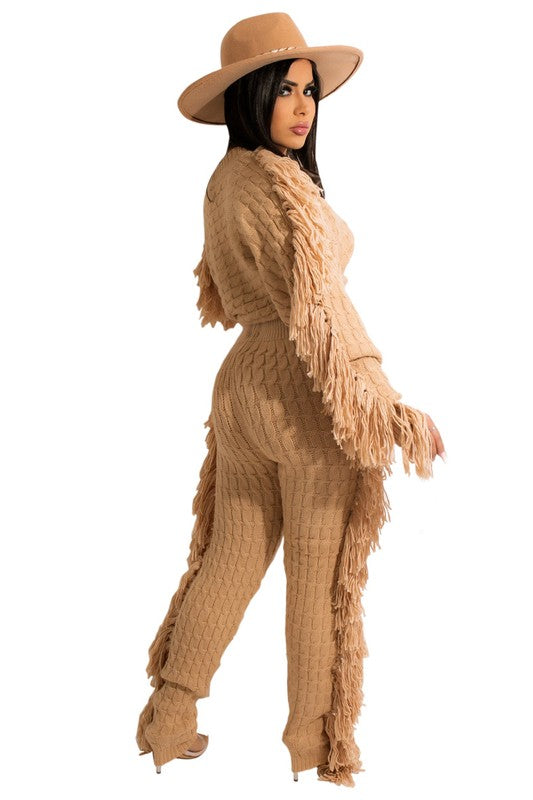 SWEATER PANTS SET