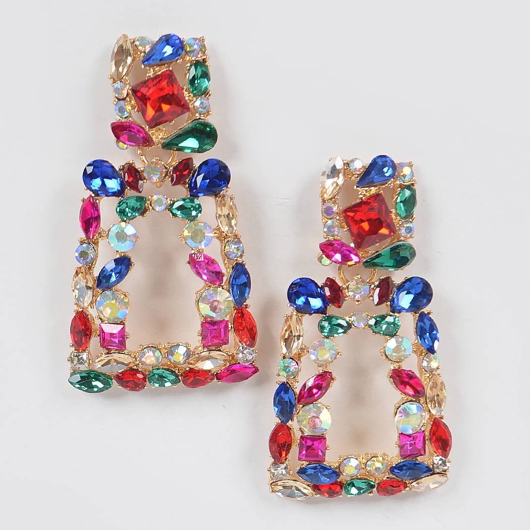 Luxury Cluster Shine Earrings