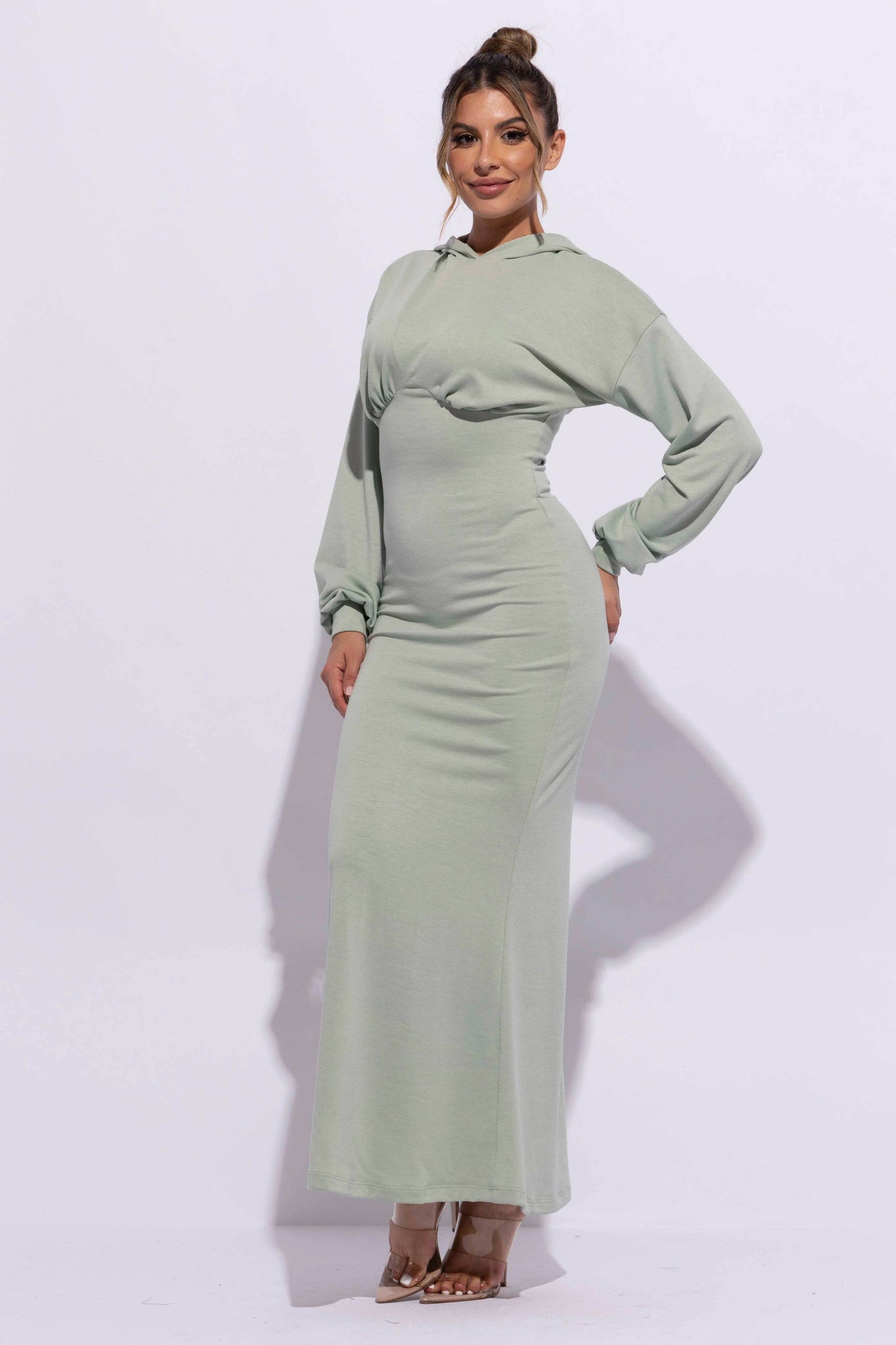 Hoodie Maxi Dress