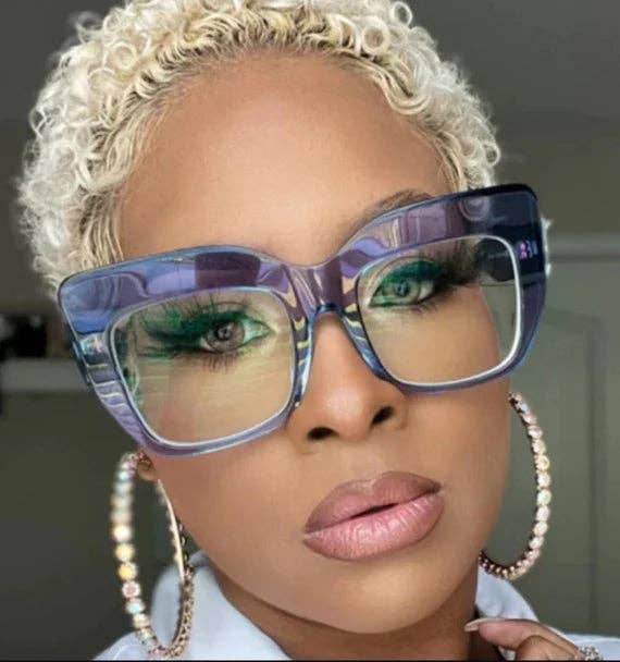 Oversized Cat Eye Vintage Style Old-School | Retro Glasses