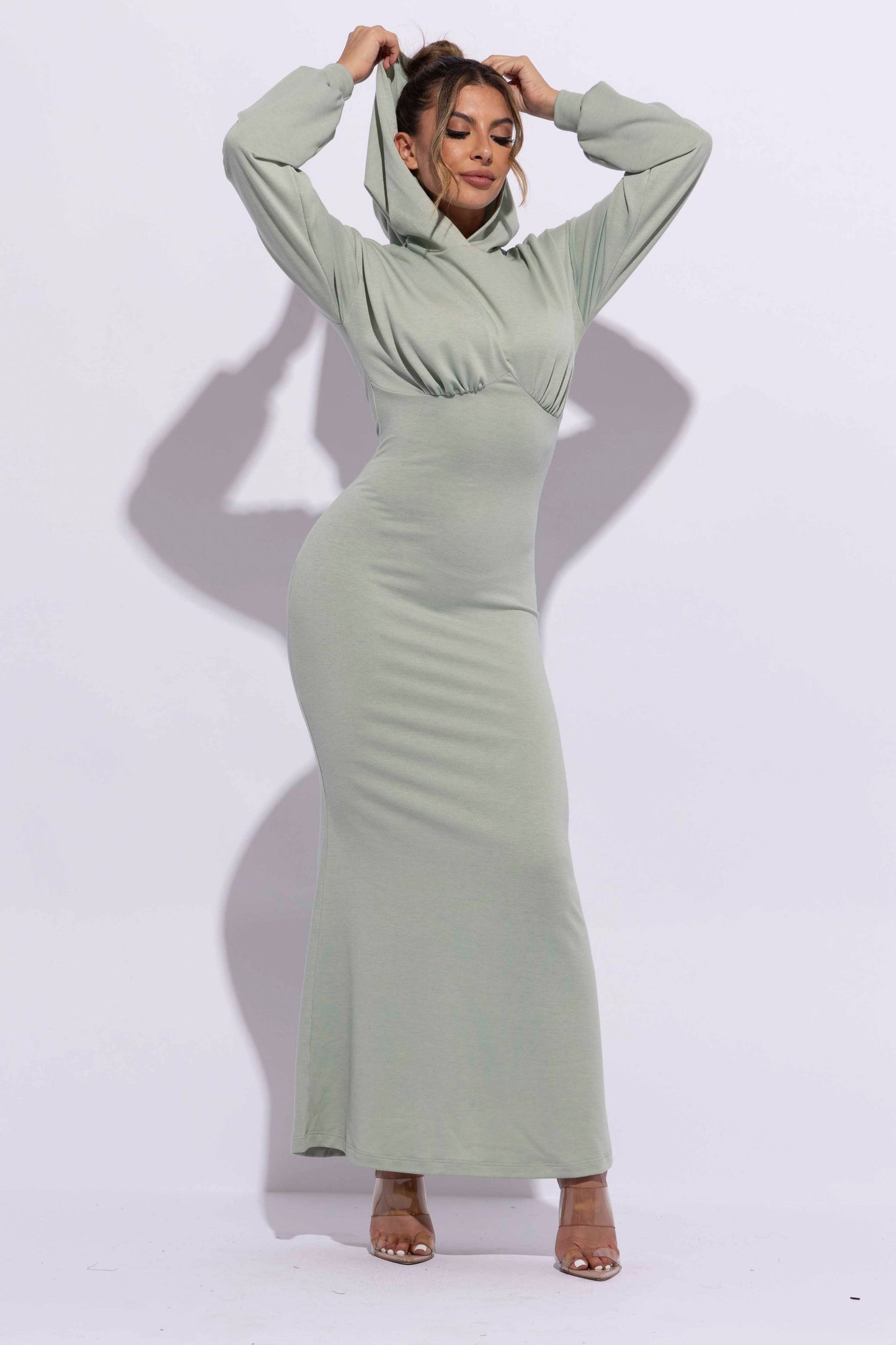 Hoodie Maxi Dress
