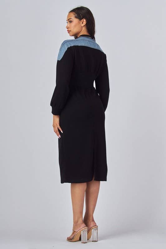Stylish midi dress