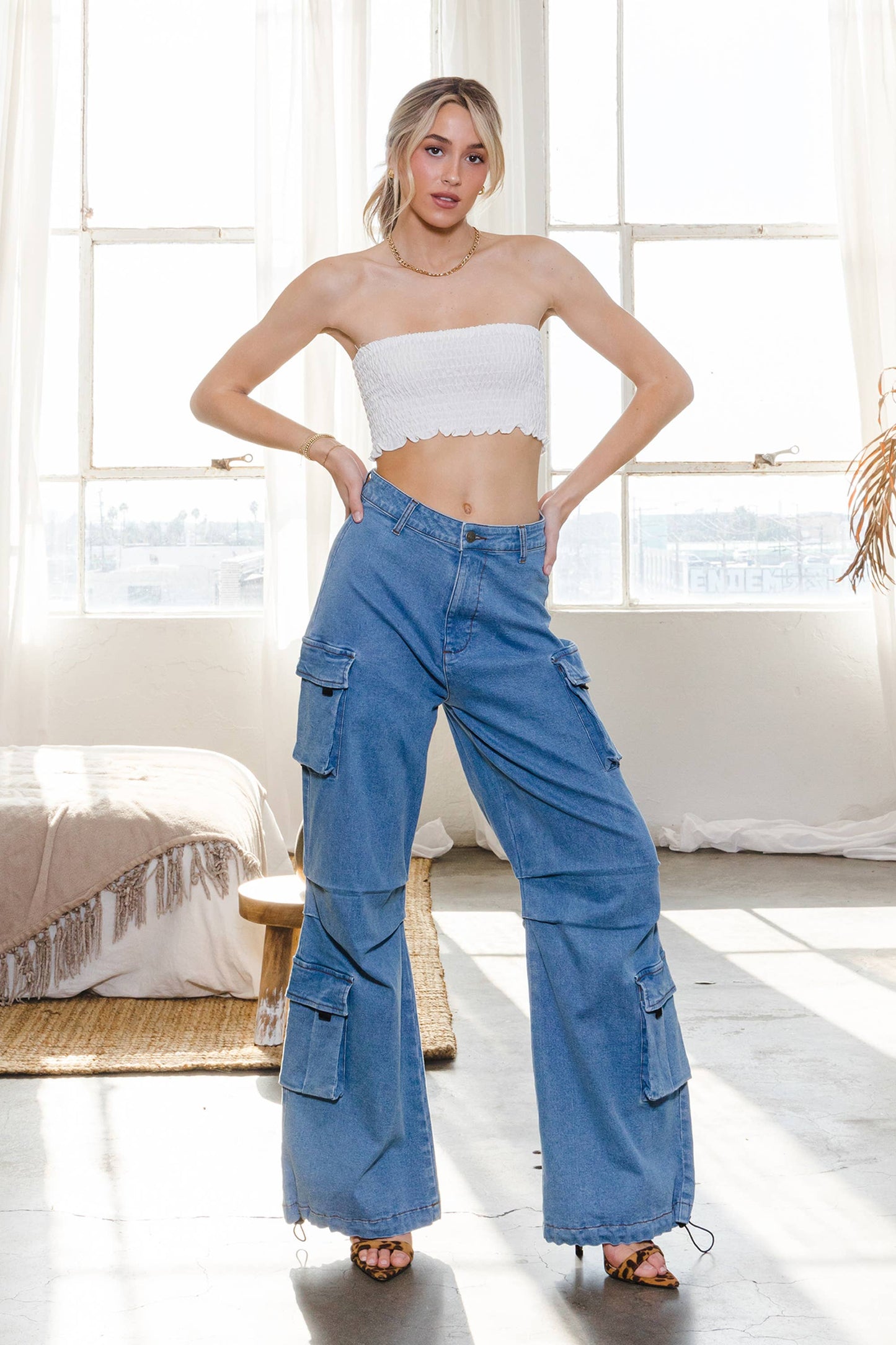 SD100 Pants - Cargo denim