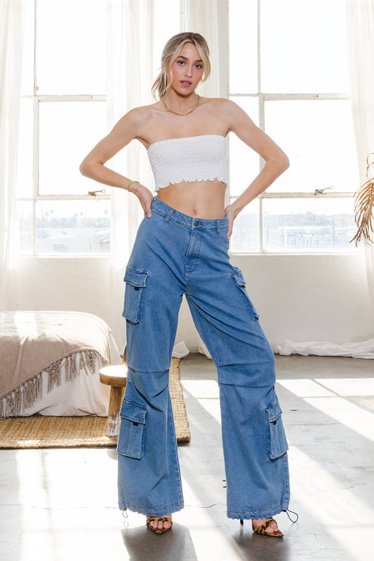 Cargo denim