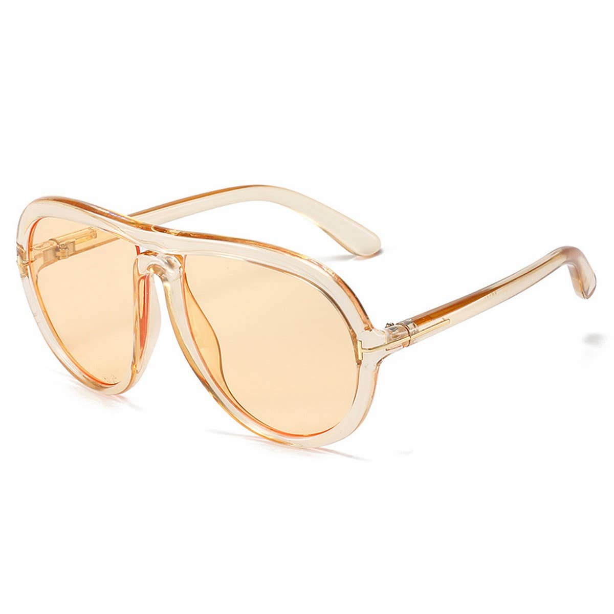 T-SHAPED SUNGLASSES RETRO LARGE FRAME SUNGLASSES_CWASG0257