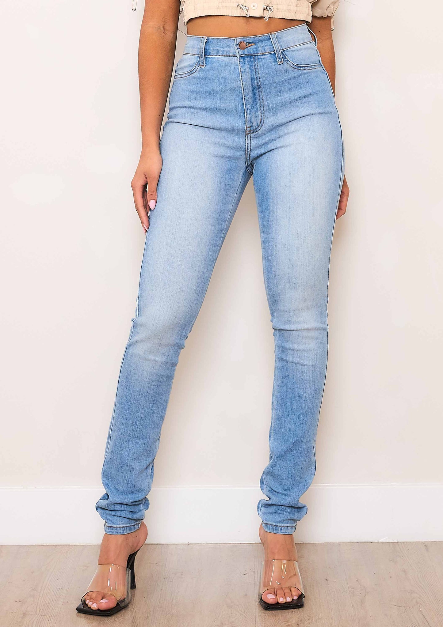 New Light Wash Skinny Jeans