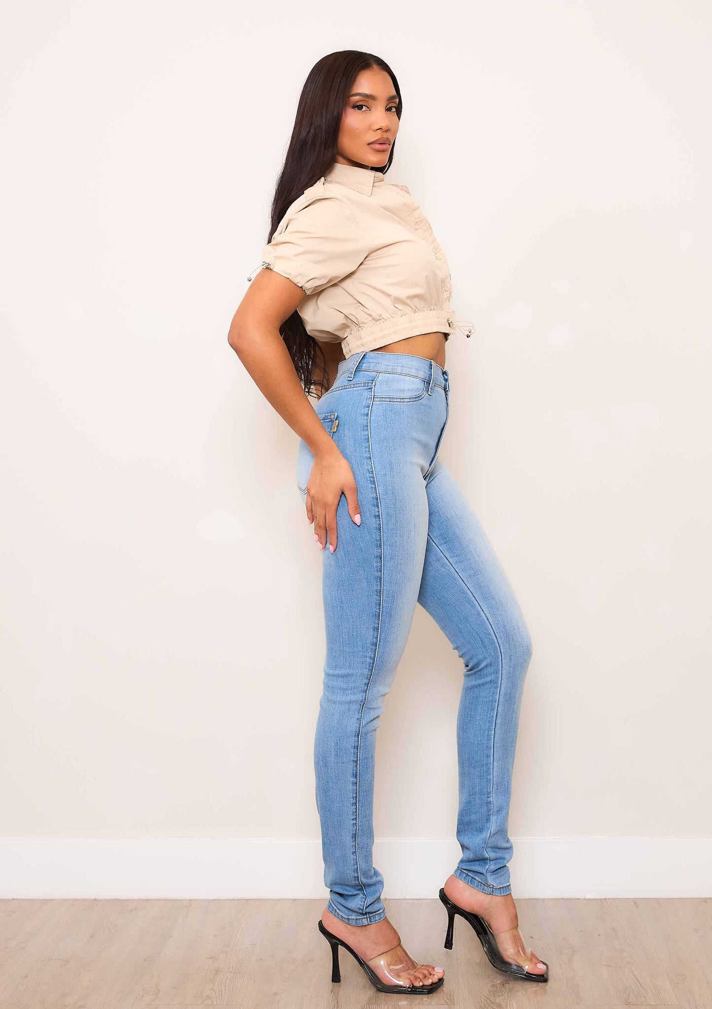 New Light Wash Skinny Jeans