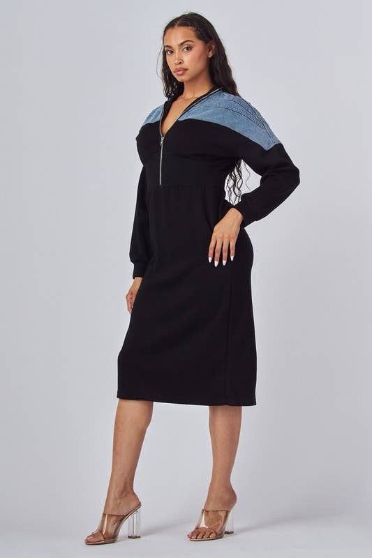 Stylish midi dress