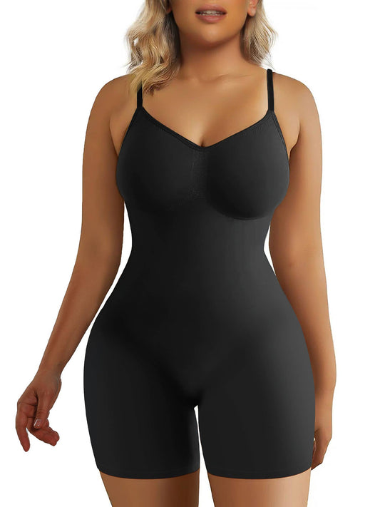 SHAPERX Seamless Full Body Tummy Control Bodysuit shapewear