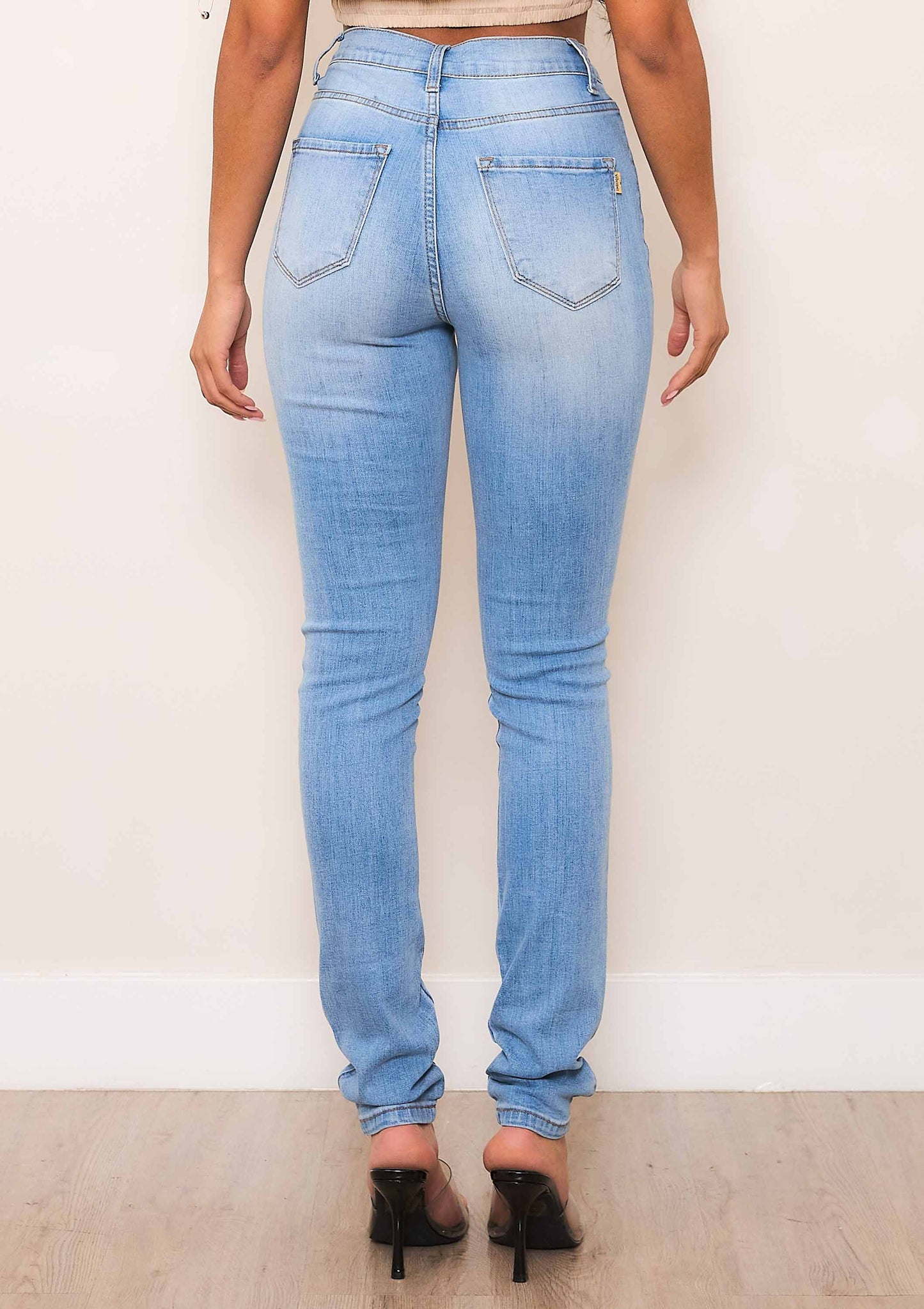 New Light Wash Skinny Jeans