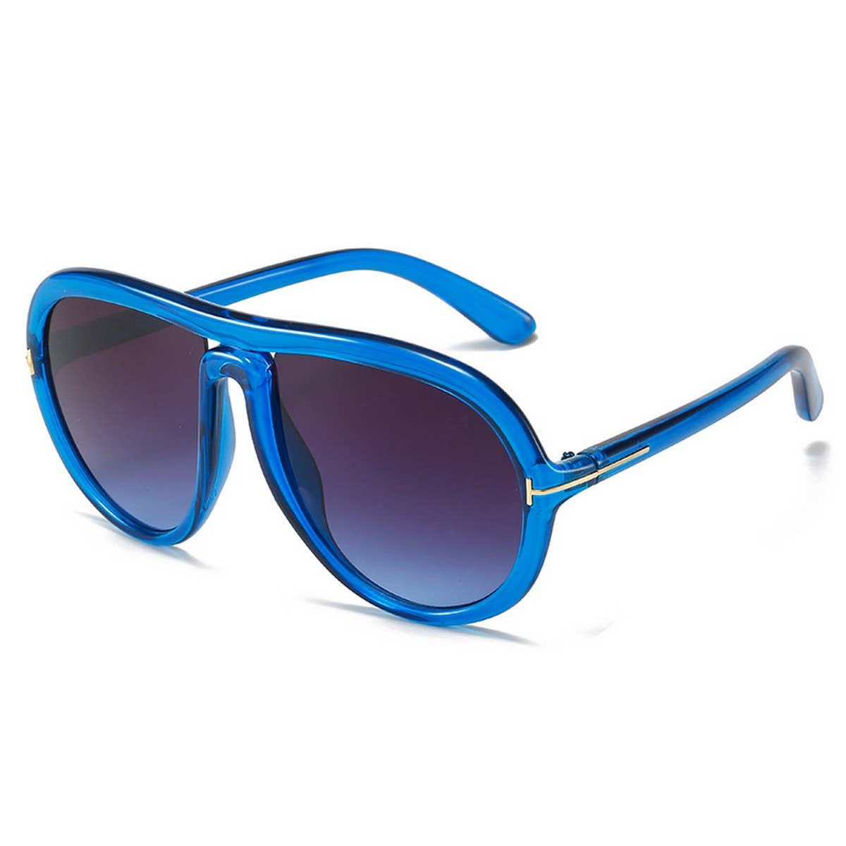T-SHAPED SUNGLASSES RETRO LARGE FRAME SUNGLASSES_CWASG0257