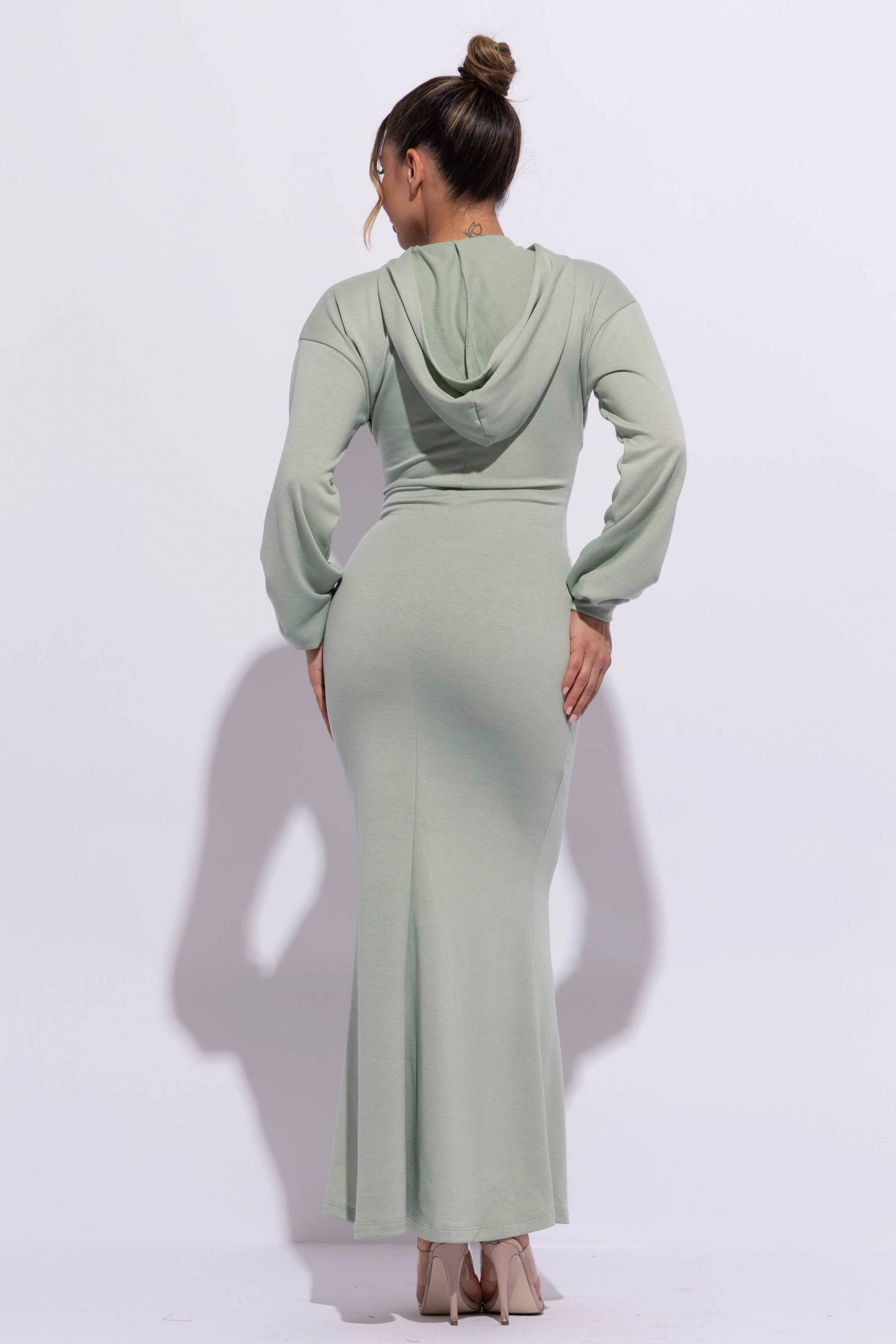 Hoodie Maxi Dress