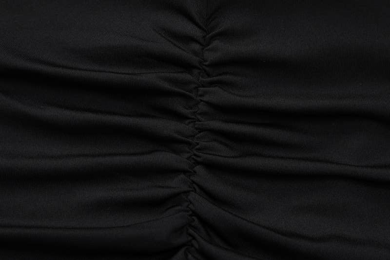 New Fashion Sexy Mesh Splicing Zipper Jumpsuit