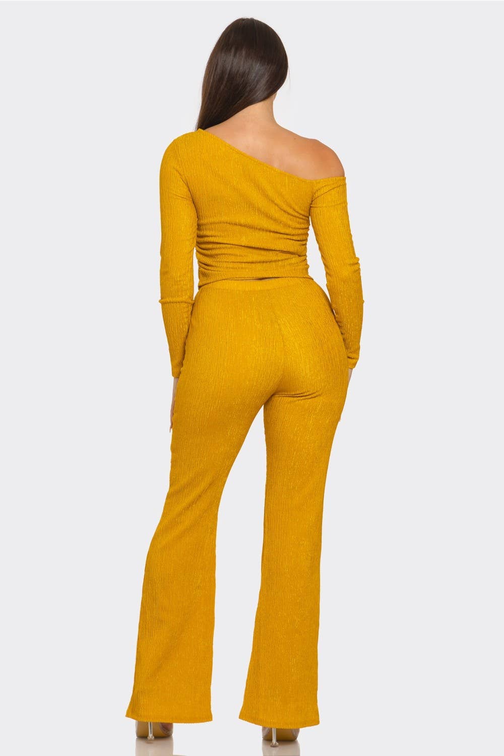 One-Shoulder Pant Set