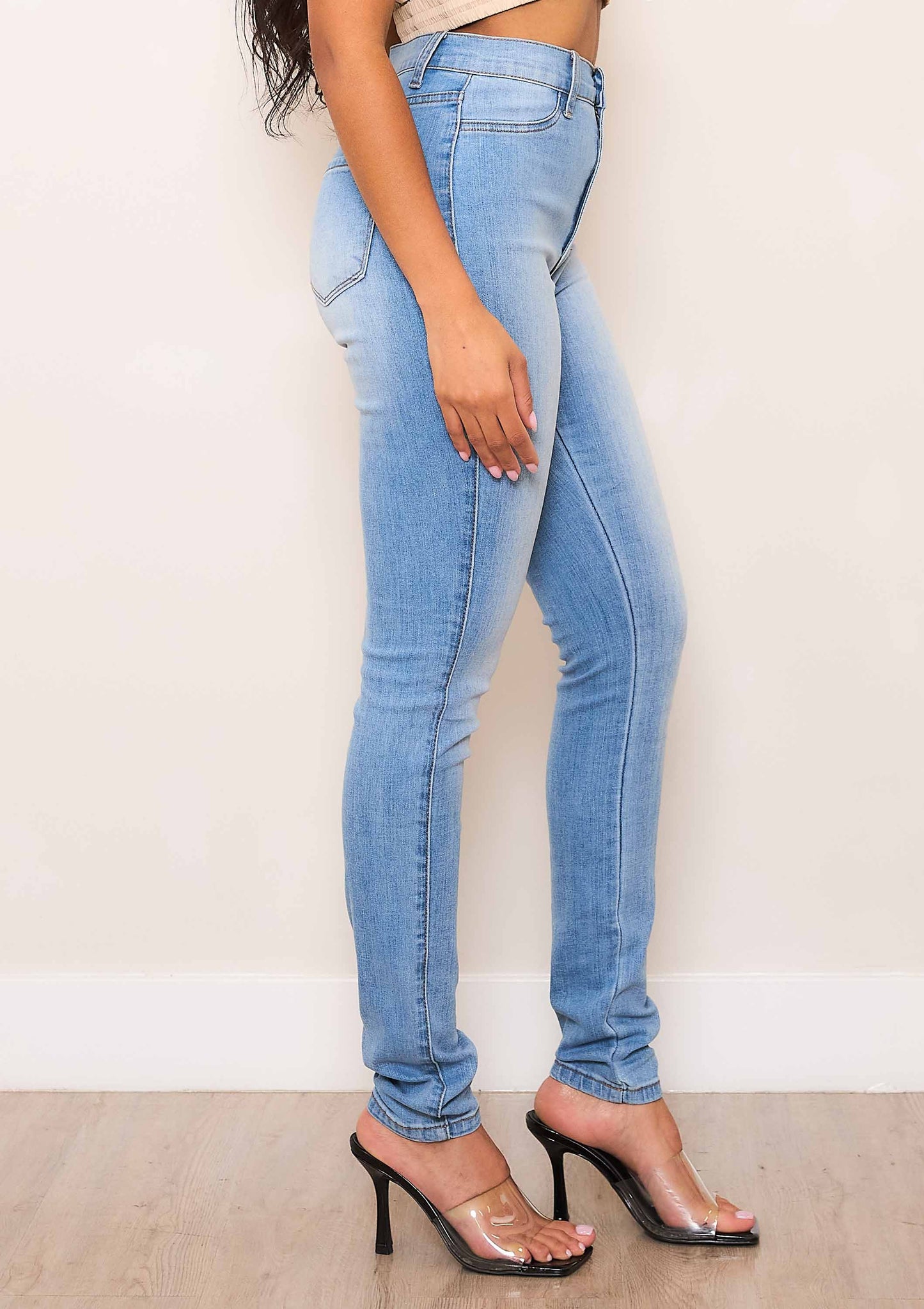 New Light Wash Skinny Jeans