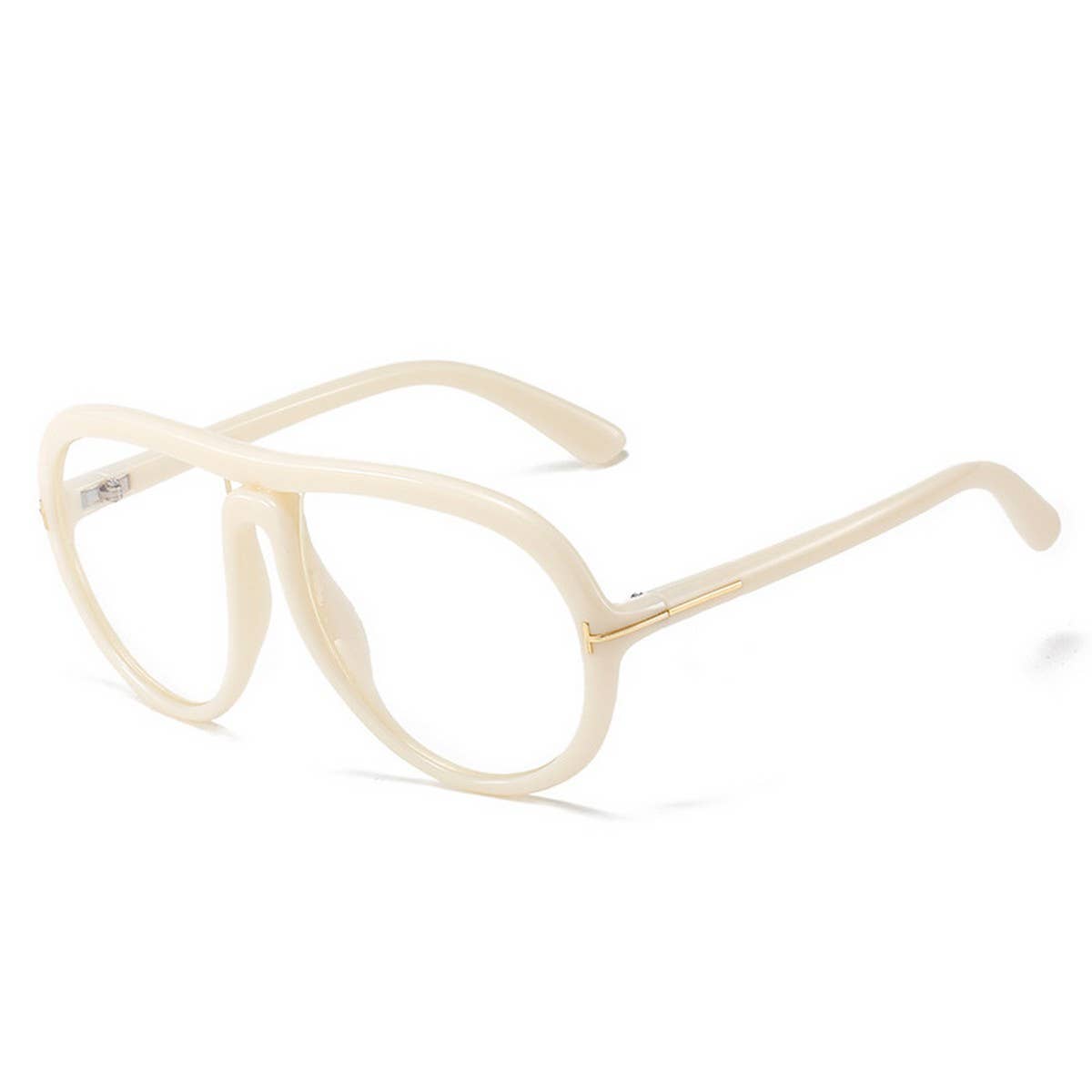 T-SHAPED SUNGLASSES RETRO LARGE FRAME SUNGLASSES_CWASG0257