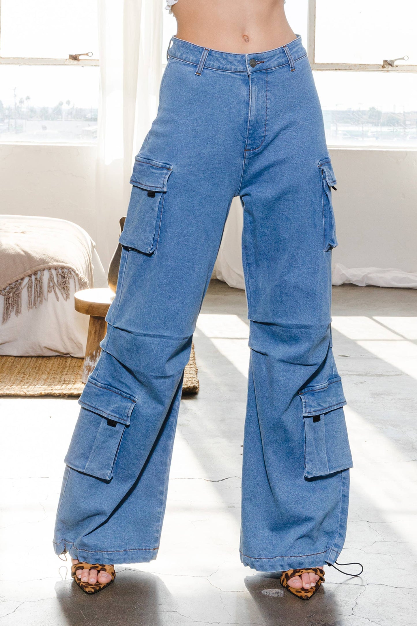 SD100 Pants - Cargo denim