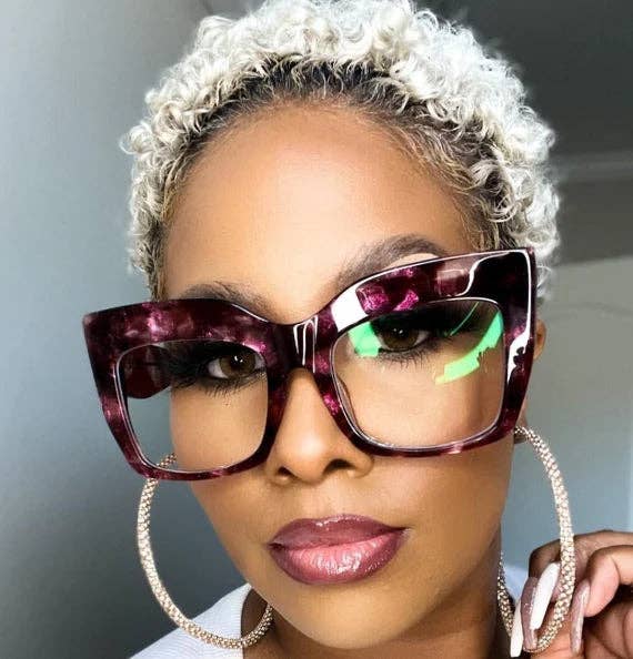 Oversized Cat Eye Vintage Style Old-School | Retro Glasses