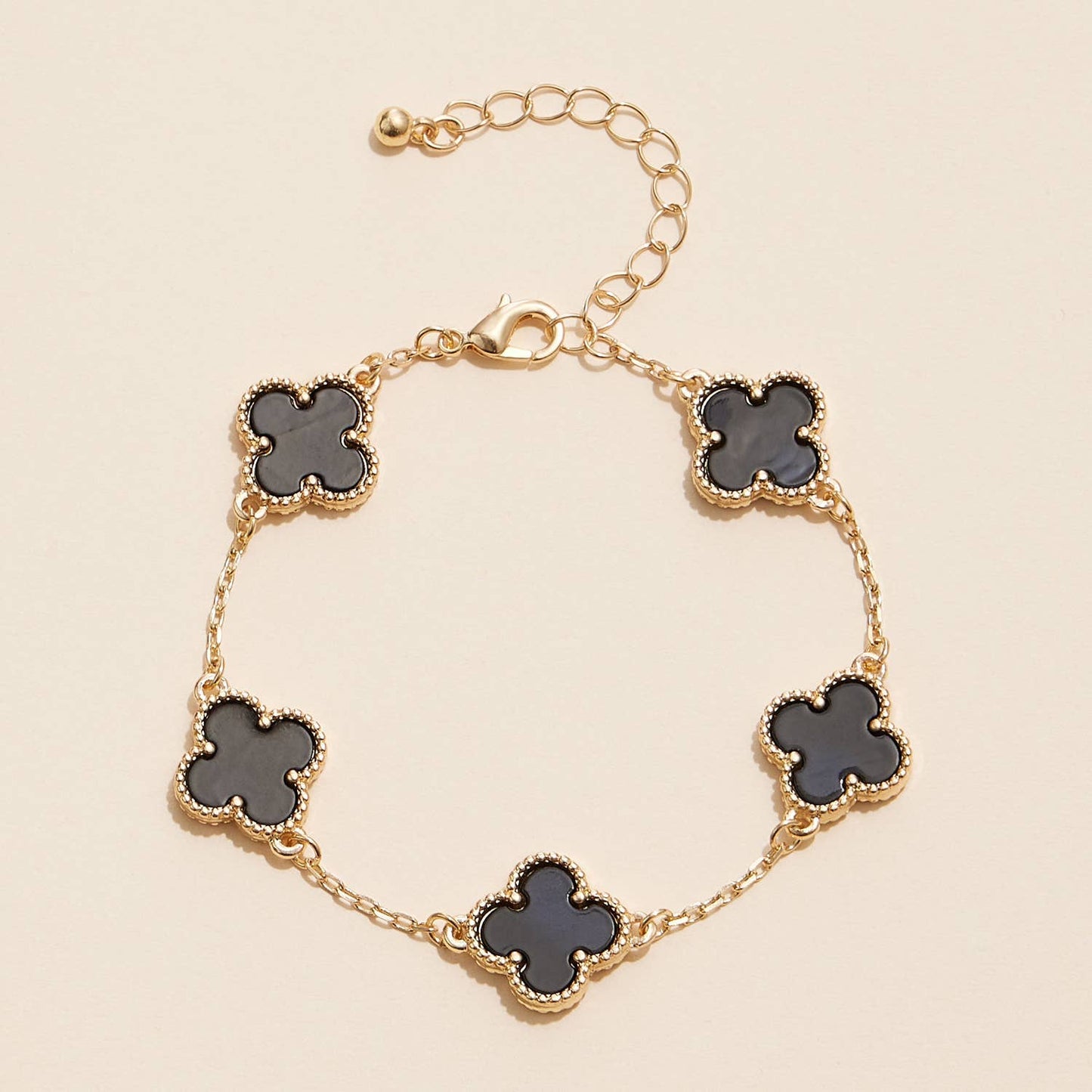 Clover Charms Basic Bracelet