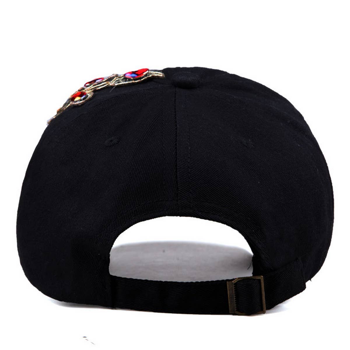 Women's Patch Baseball Cap Rhinestone Sun Hat_CWAH1000