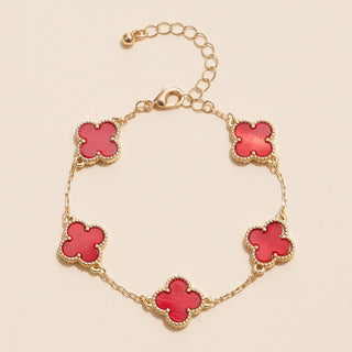 Clover Charms Basic Bracelet