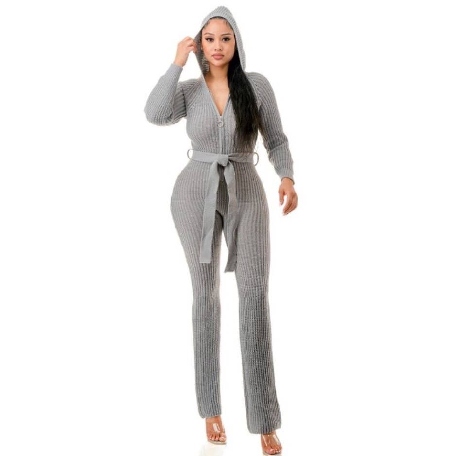 Monroe Hooded Jumpsuit