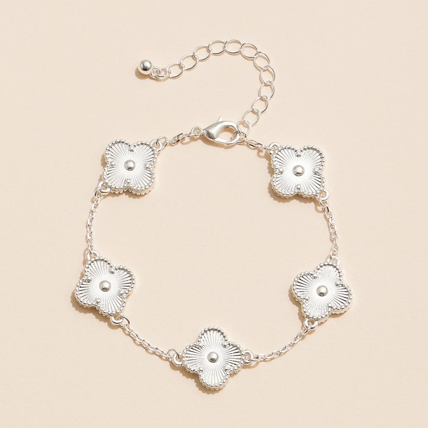 Clover Charms Basic Bracelet