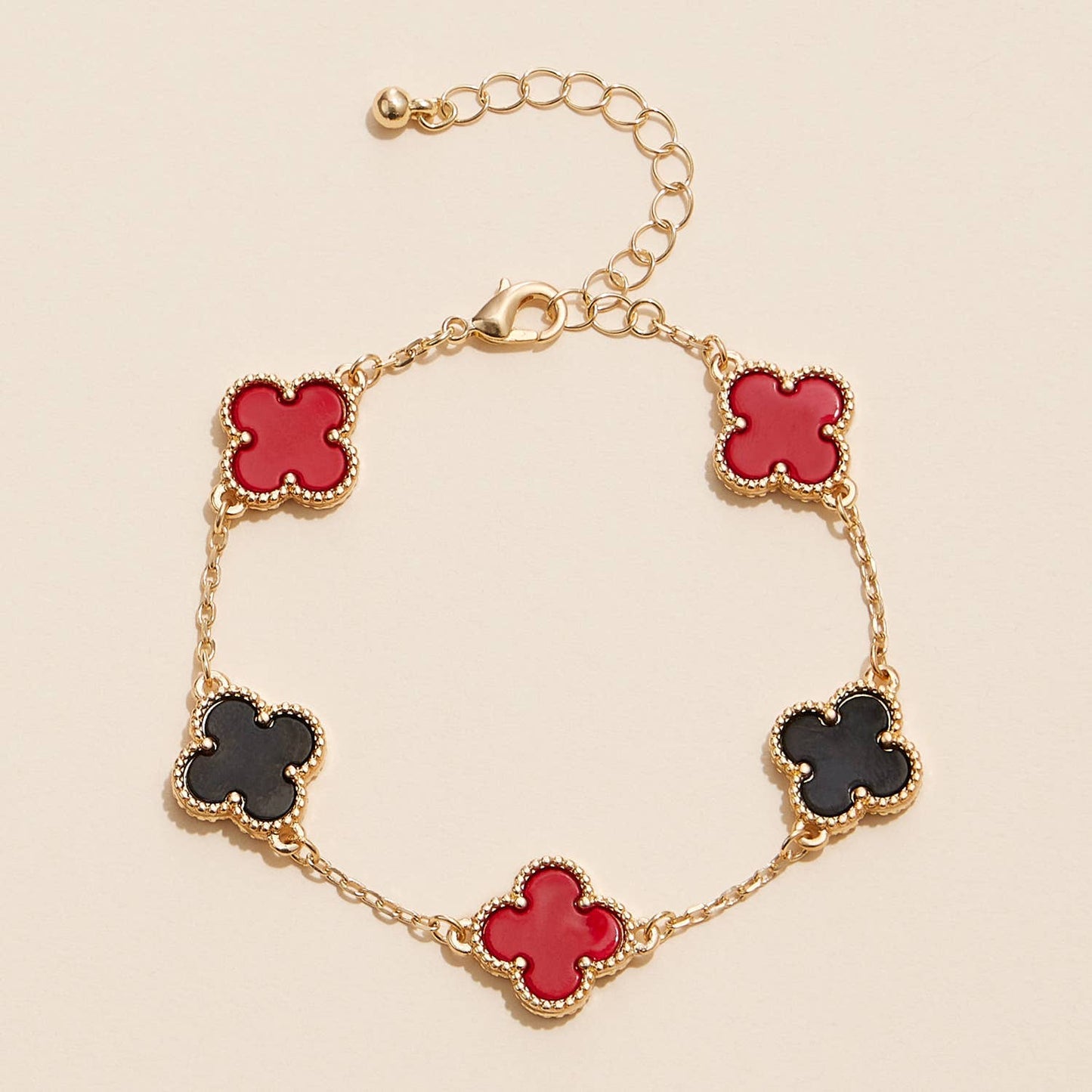 Clover Charms Basic Bracelet