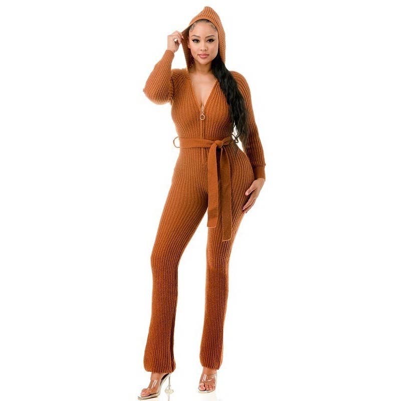 Monroe Hooded Jumpsuit