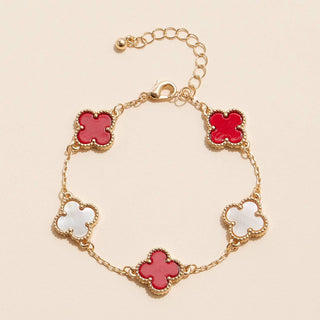 Clover Charms Basic Bracelet