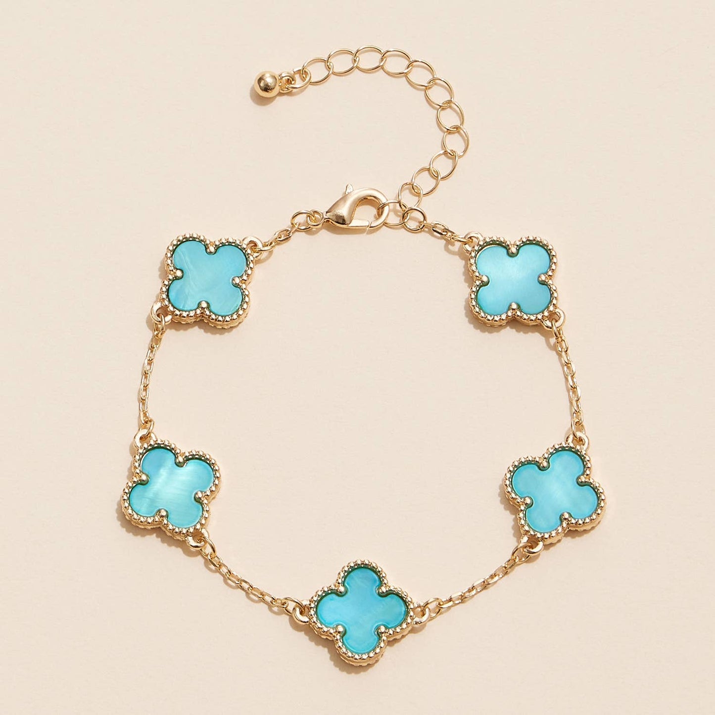 Clover Charms Basic Bracelet