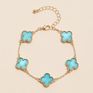 Clover Charms Basic Bracelet