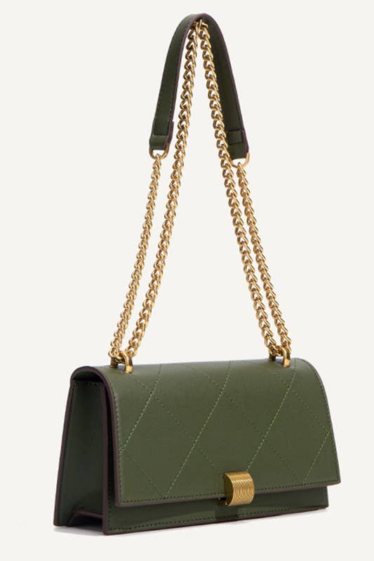 QUILTING DANDY SQUARE SHOULDER BAG