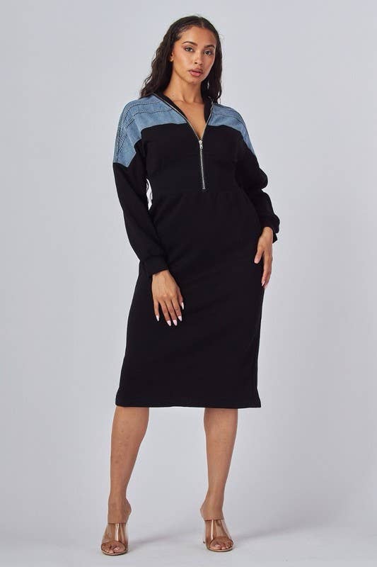 Stylish midi dress