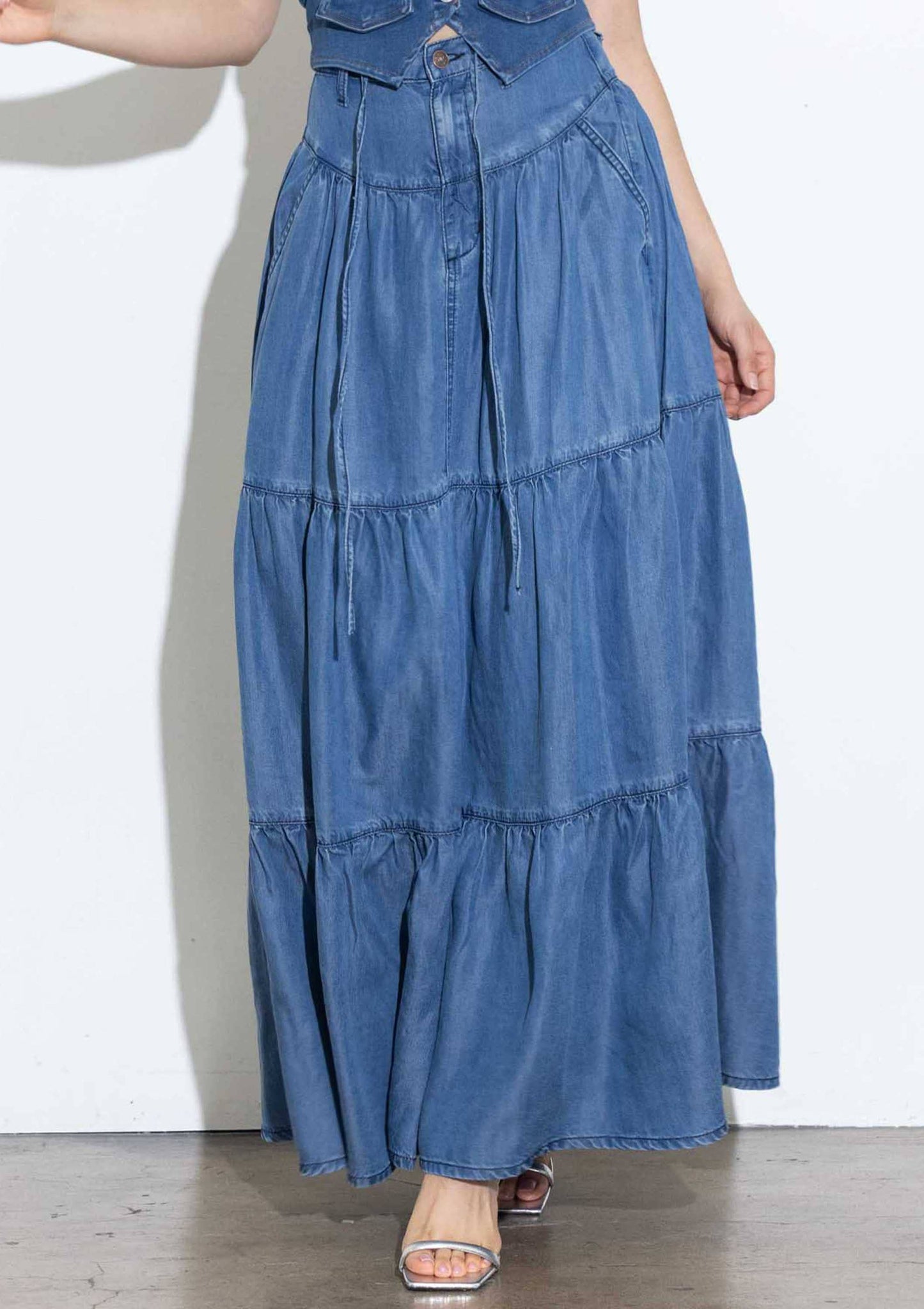 Maxi Tier Skirt