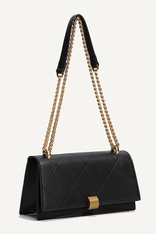 QUILTING DANDY SQUARE SHOULDER BAG