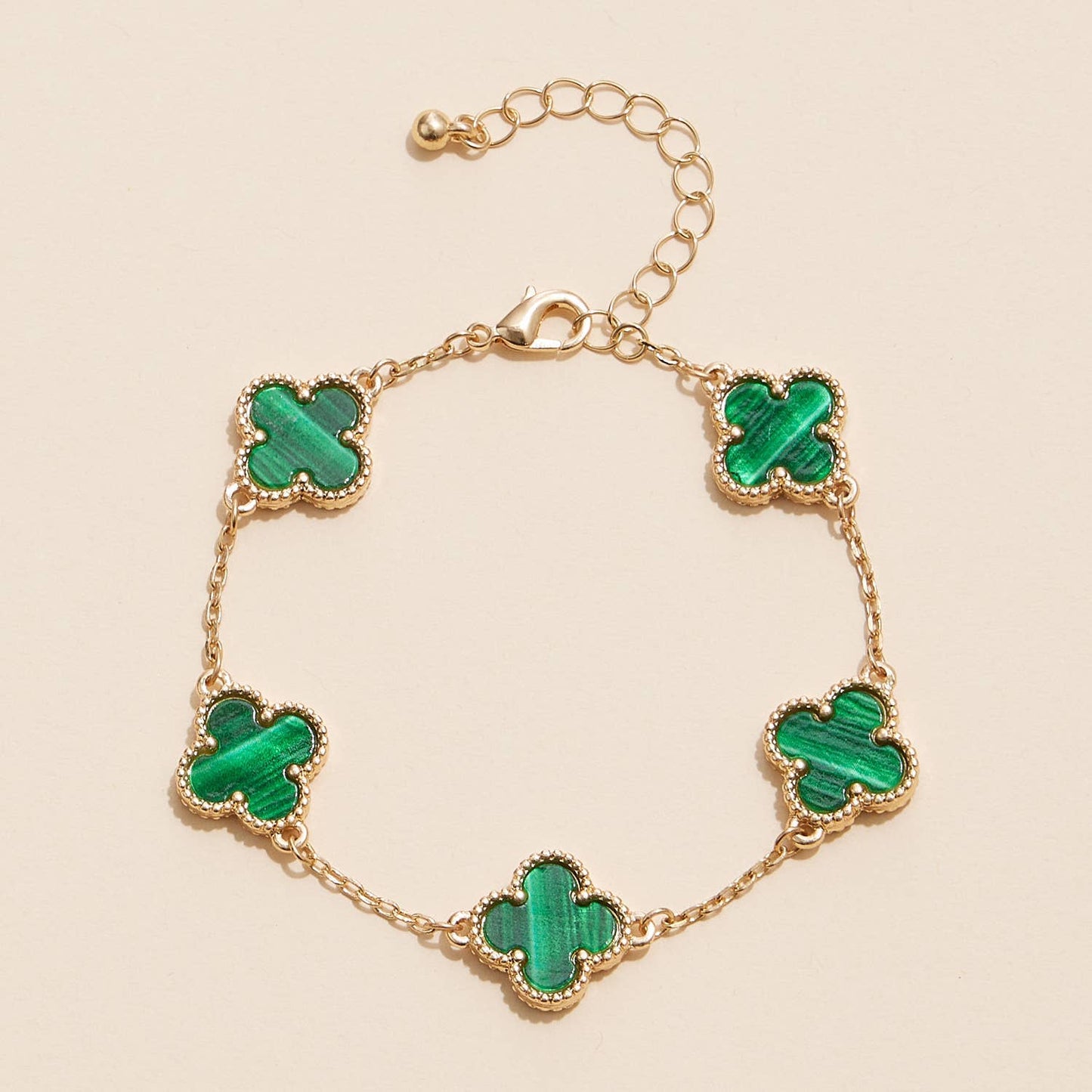 Clover Charms Basic Bracelet