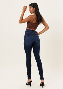 New Vibrant Skinny Jeans: Medium Stone / 15
