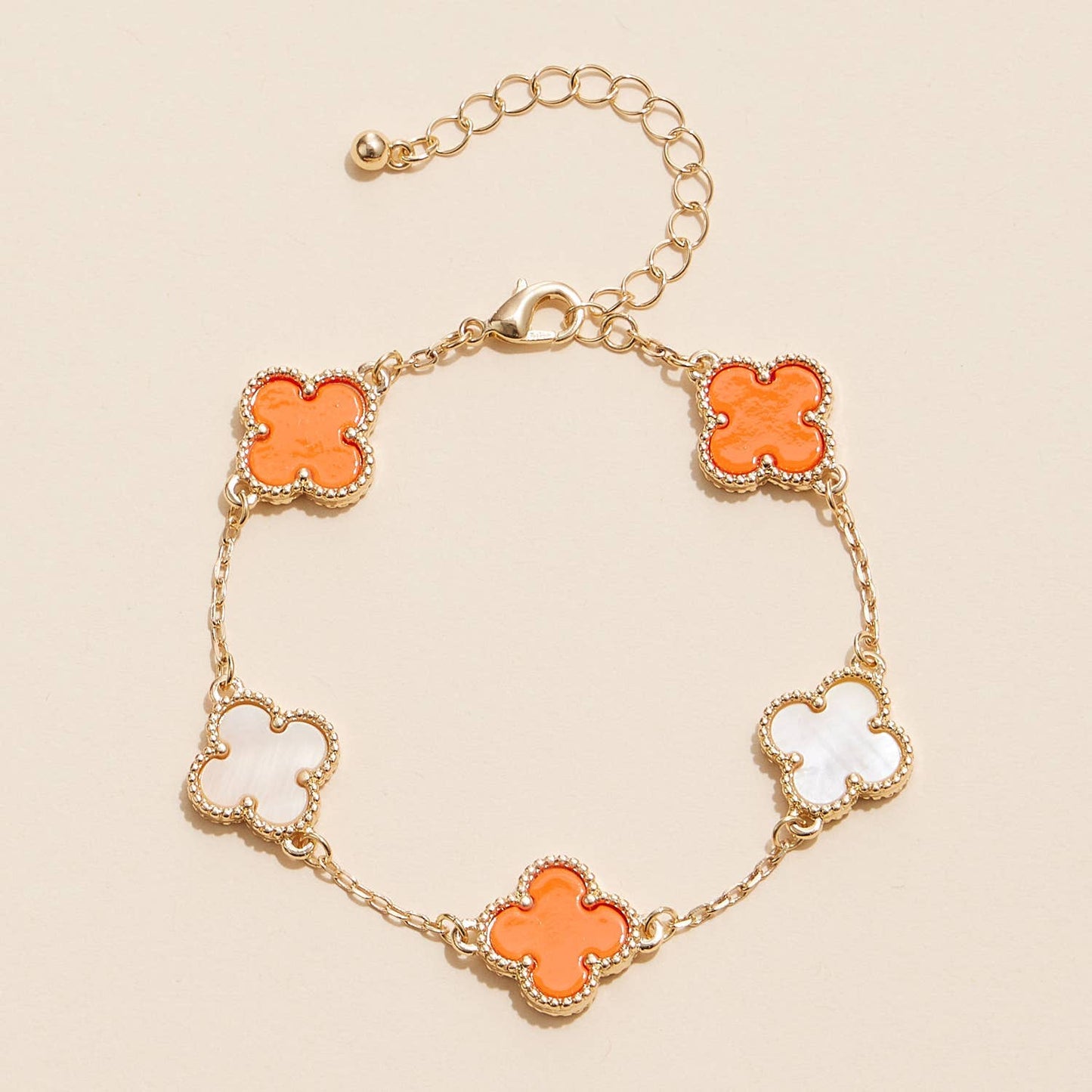 Clover Charms Basic Bracelet