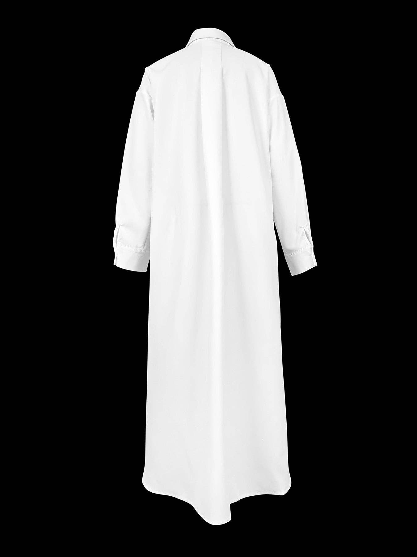 Split-Side Lapel Shirt Jacket