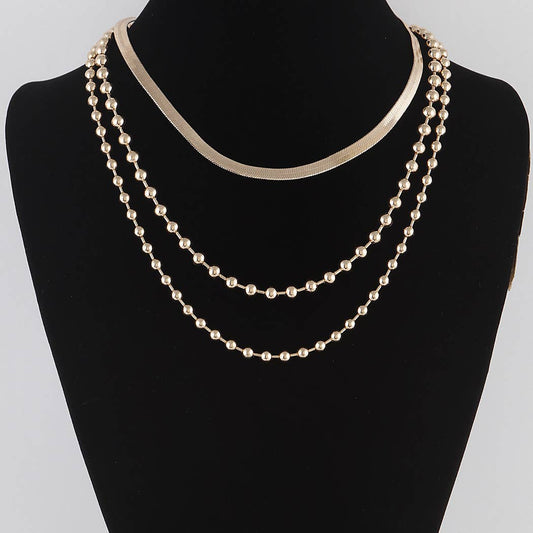 Triple Layered Necklace