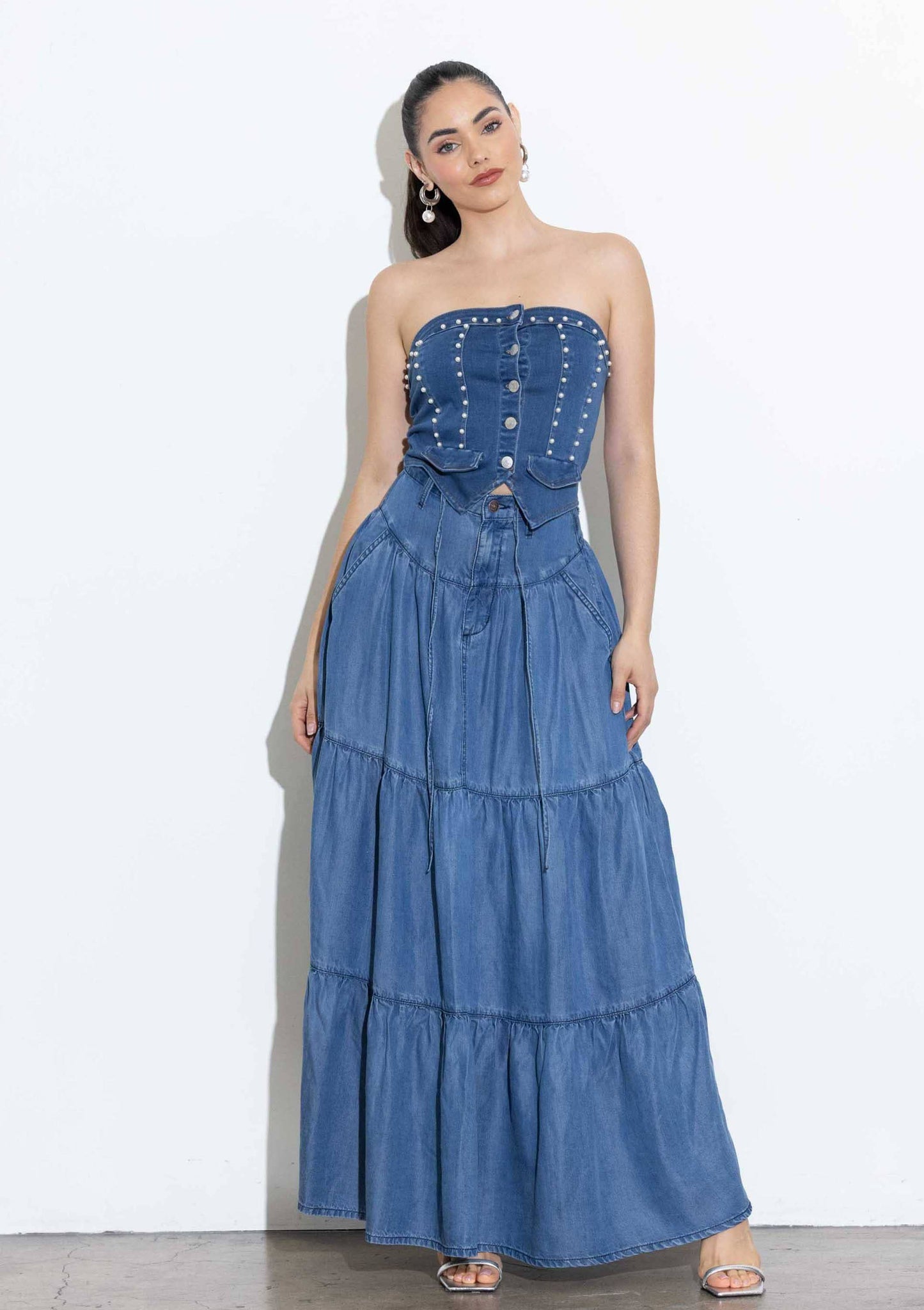 Maxi Tier Skirt