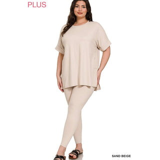 PLUS SIZE LOUNGEWEAR SET