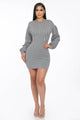 RHINESTONES FRINGE SWEATER