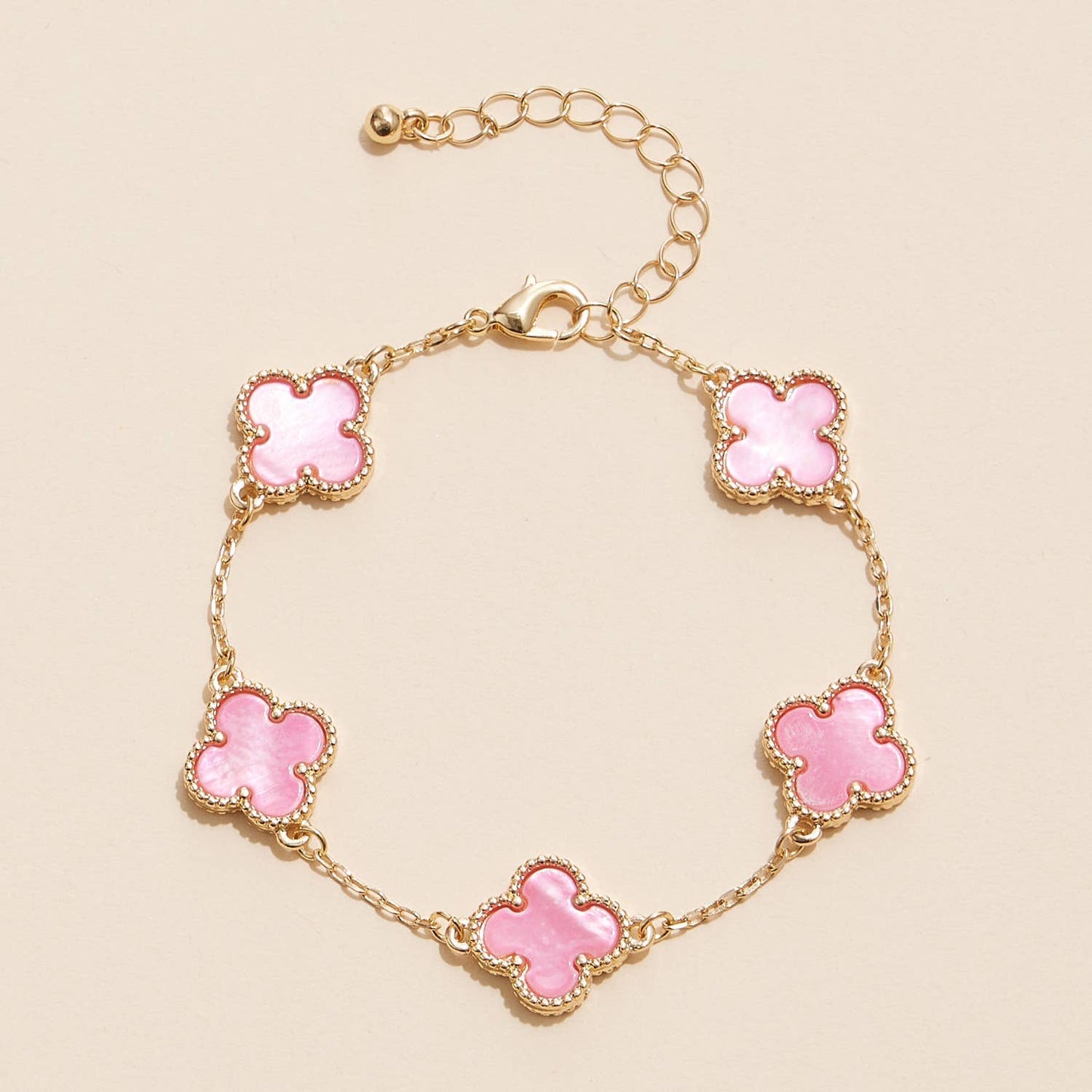 Clover Charms Basic Bracelet