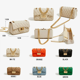 WOMEN'S SMALL SQUARE SHOULDER BAG CHAIN STRAP_CWAB1790