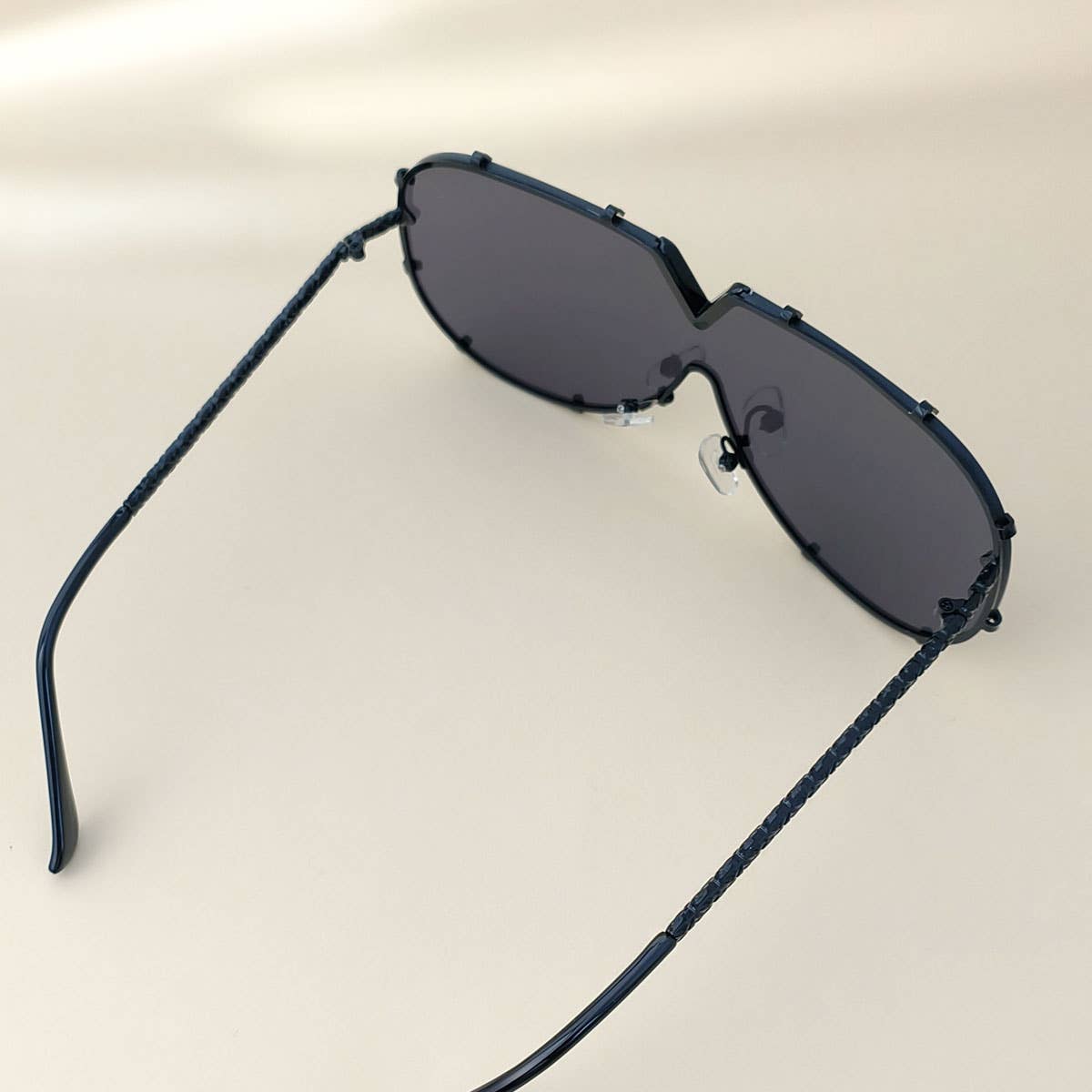 METAL FRAME ONE-PIECE LENSES SUNGLASSES_CWASG0370