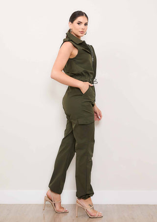 Safari Cargo Jumpsuit